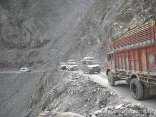 On way up from Sonamarg